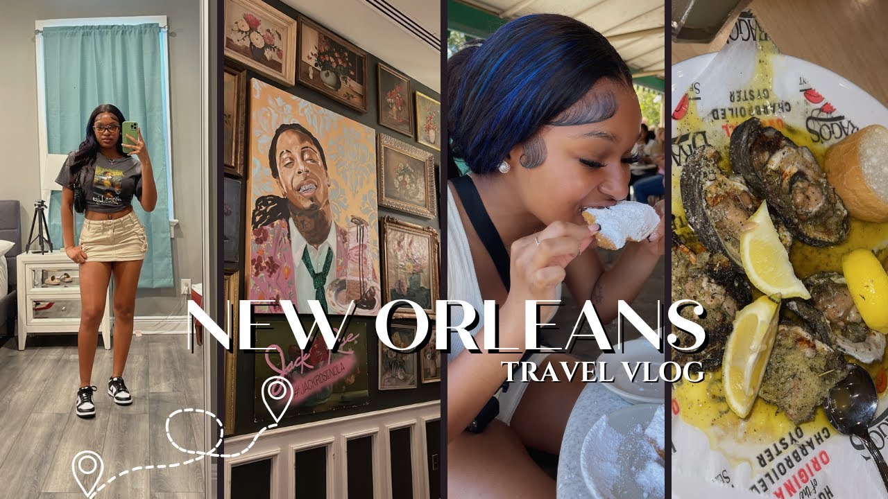 new orleans travel vlog | french quarter, swamp tour, food, & more | HONEST reviews
