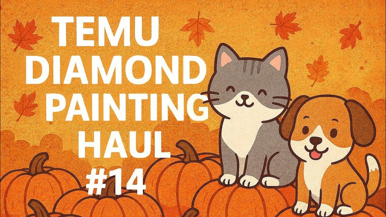 Распаковка набора «Тему» с алмазной вышивкой №14 | Новые блестящие наборы и милые дизайны! ✨💎