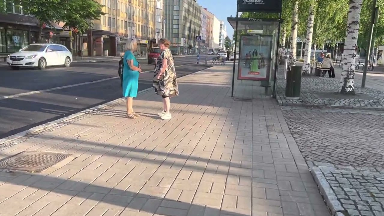 Finland,Mikkeli City Centre Summer Evening Walking Tour 2023