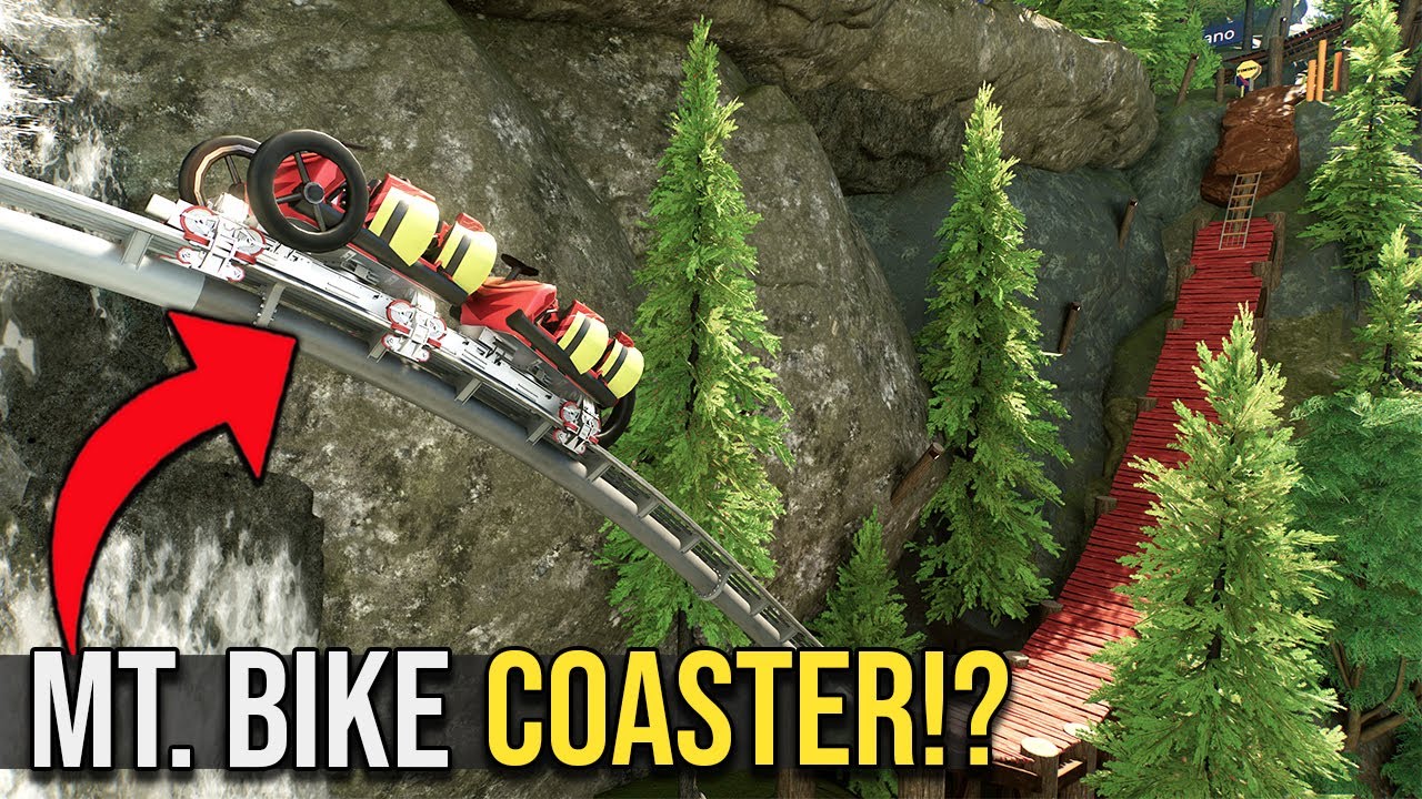 Hardline Mountain Bike Roller Coaster!!: Coaster Contest Ep.11