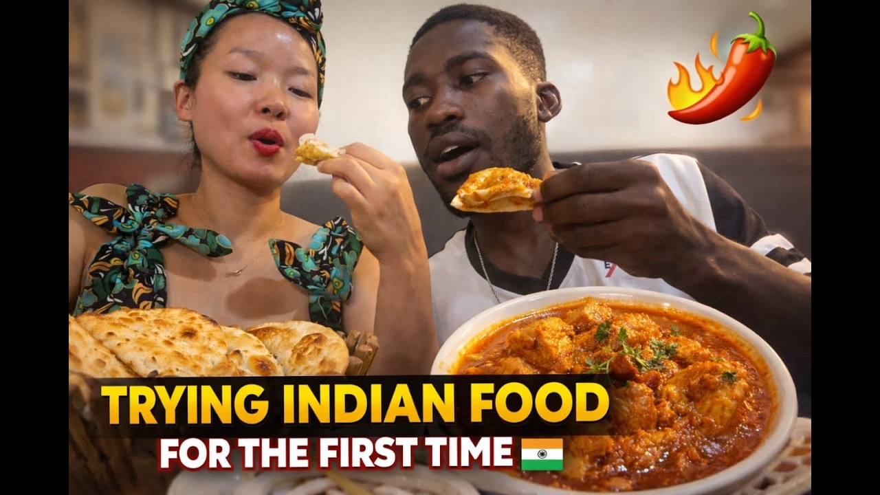 Nigerian Husband Tries Indian Food for the First Time