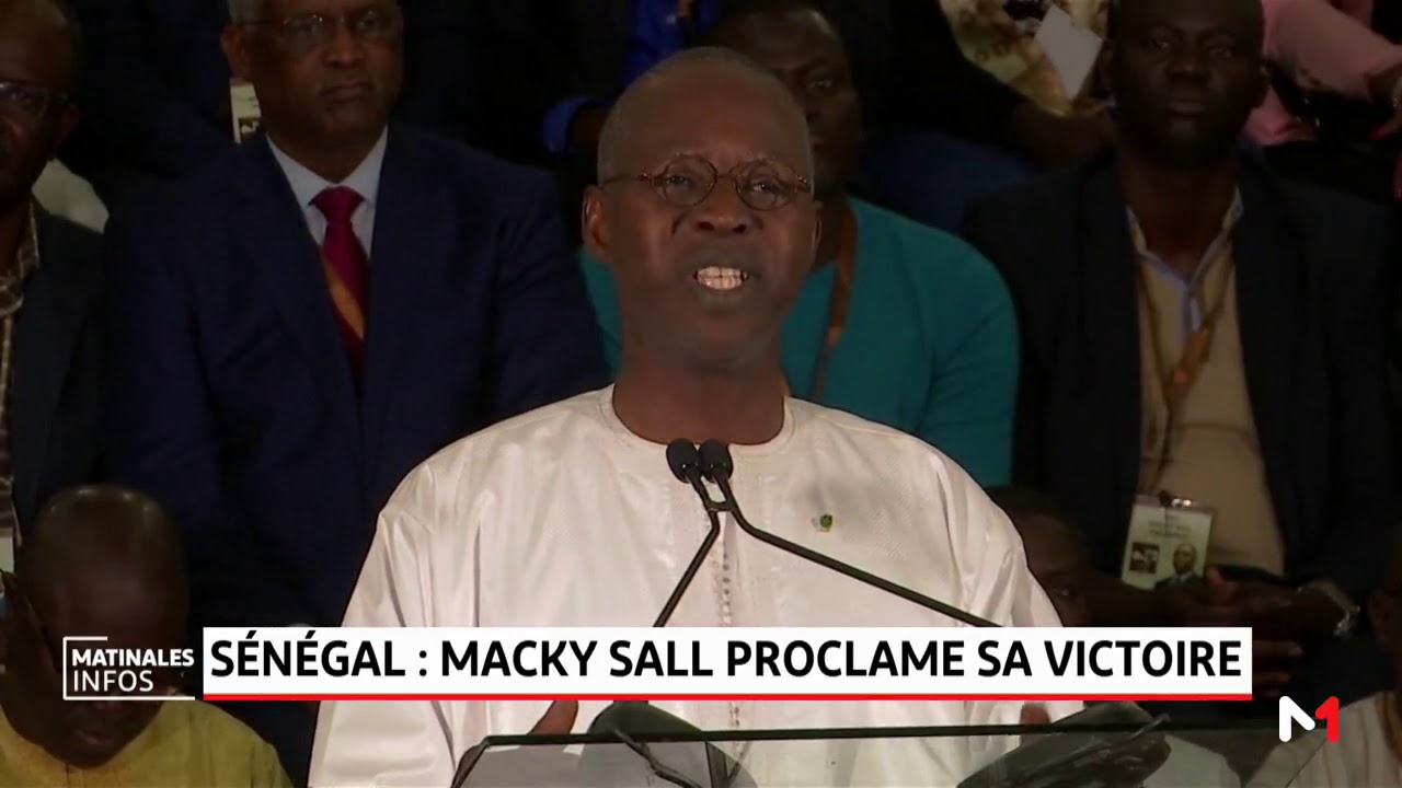 Sénégal: Macky Sall proclame sa victoire