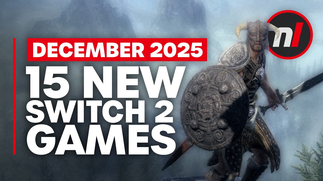 15 Exciting New Games Coming to Nintendo Switch 1 & 2 - December 2025