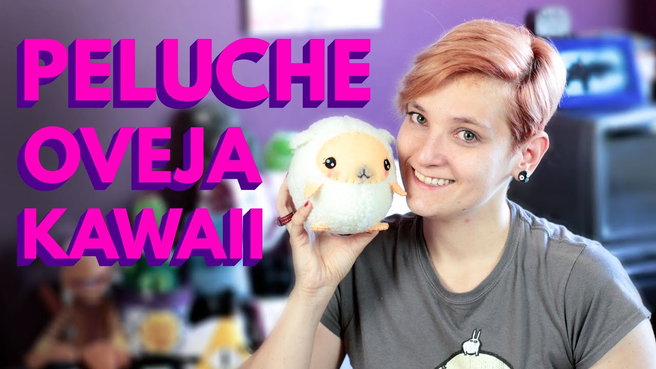 Manualidades kawaii: Como hacer un peluche kawaii. Ovejita rechoncha (manualidades paso a paso) ♥