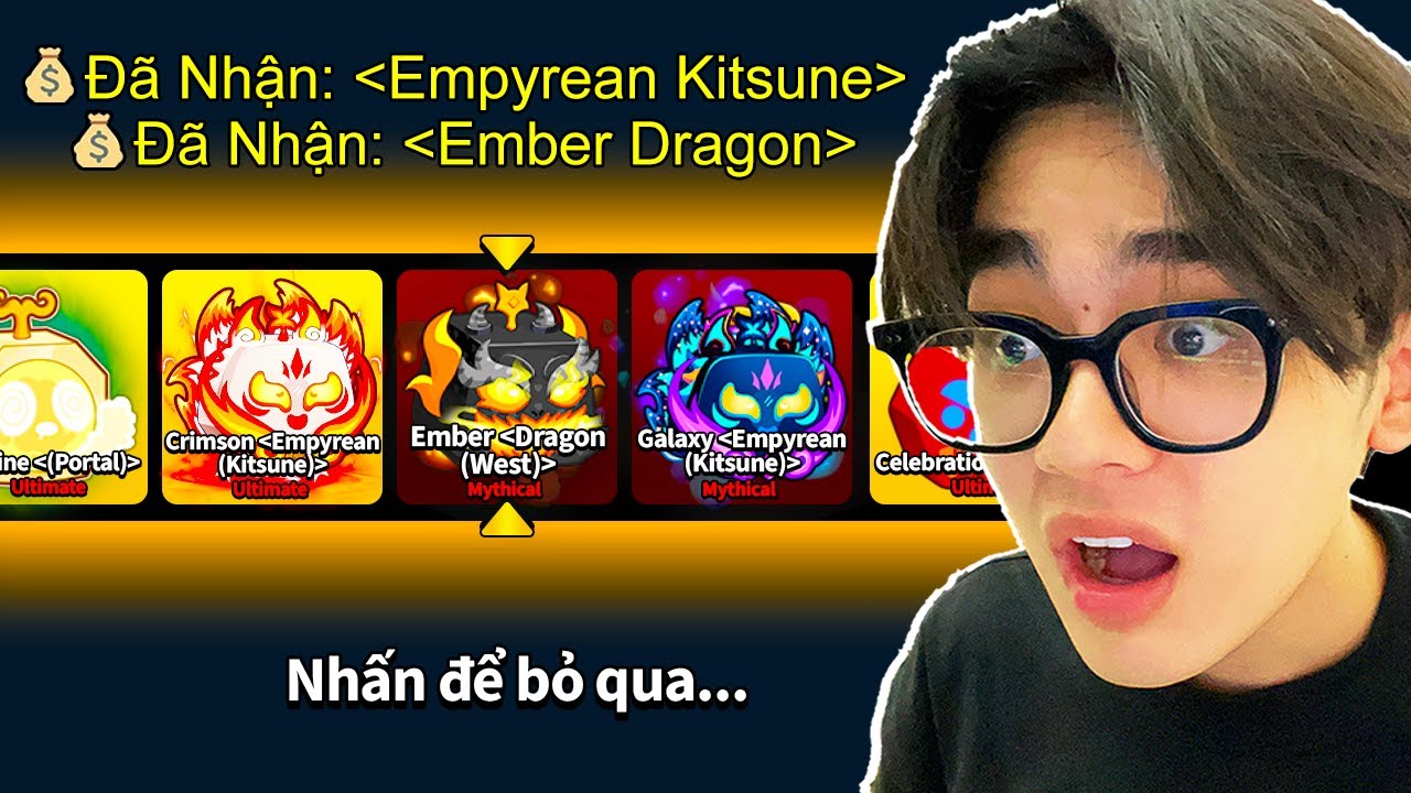 DR4GONS Thử Mở 1000 WINTER 2025 PREMIUM FRUIT BOX Nhận EMBER DRAGON Và GALAXY KITSUNE BLOX FRUITS