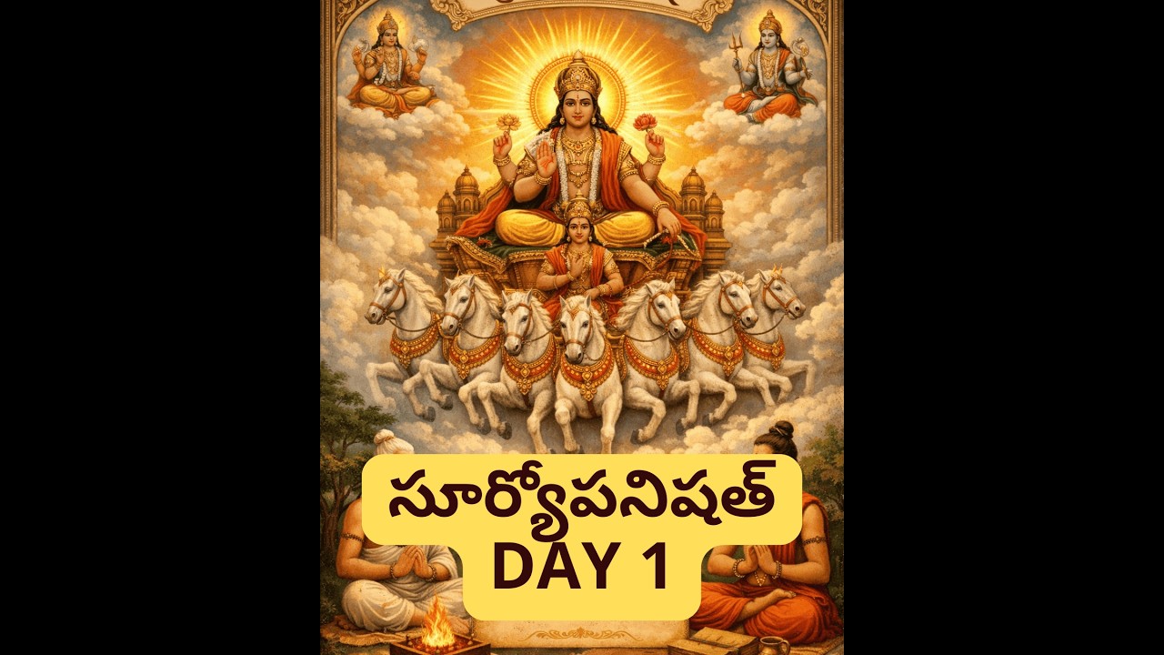 సూర్యోపనిషత్ సంపూర్ణ వివరణ | D -1 |☀️#sanatandharma #spirituality #telugu #shorts #youtubeshorts