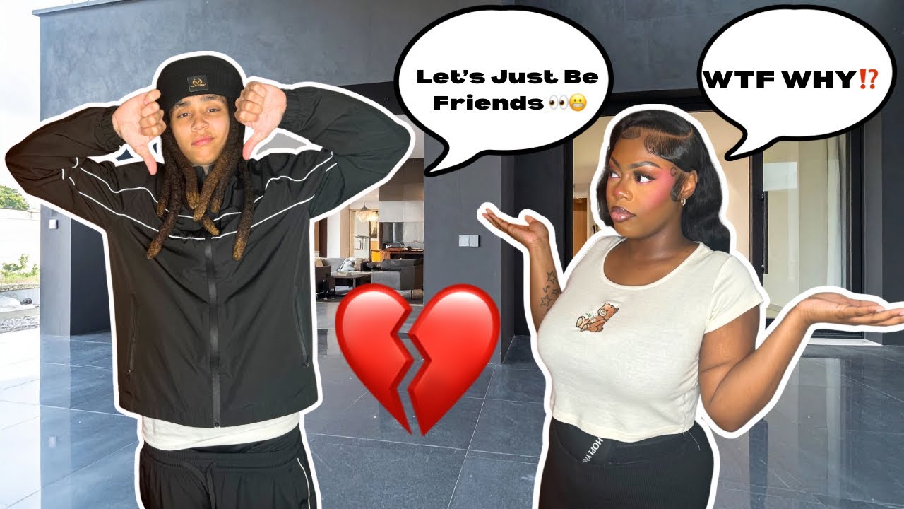 👀Telling My Girlfriend I Want To Be JUST FRIENDS PRANK *BACKFIRED* ❗️