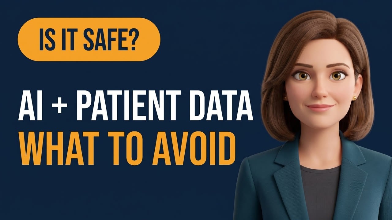 Is It Safe to Use AI in a Medical Practice? HIPAA, PHI, and What to Avoid