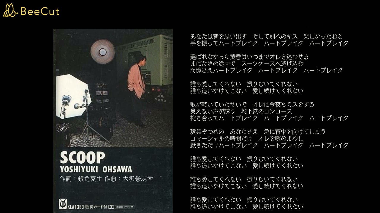 Scoop 　大沢誉志幸