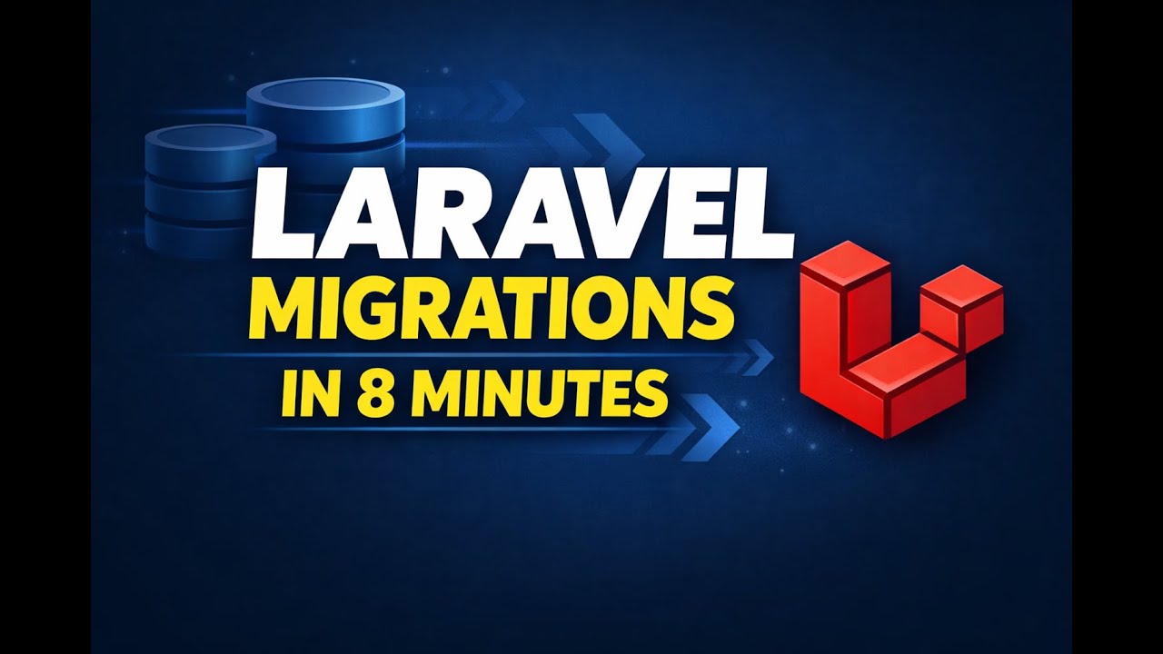 Laravel Migration Tutorial: Complete Guide for Beginners | Create, Modify & Rollback Database Tables