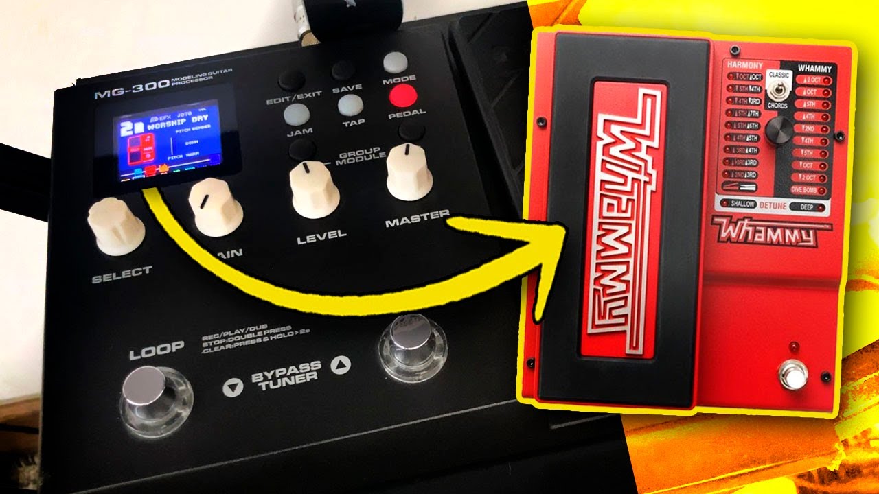 NUX MG-300 | Efecto Whammy 🎸- R.G.R.