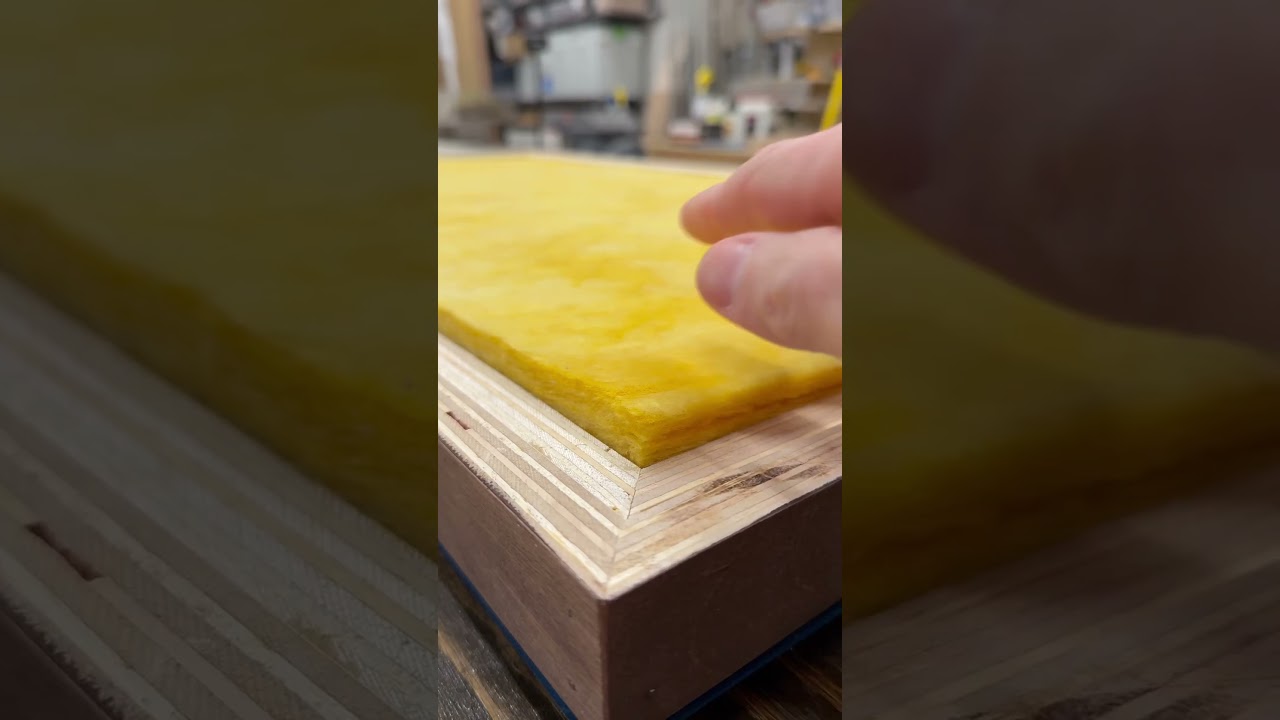 Making my own acoustic sound panels 
