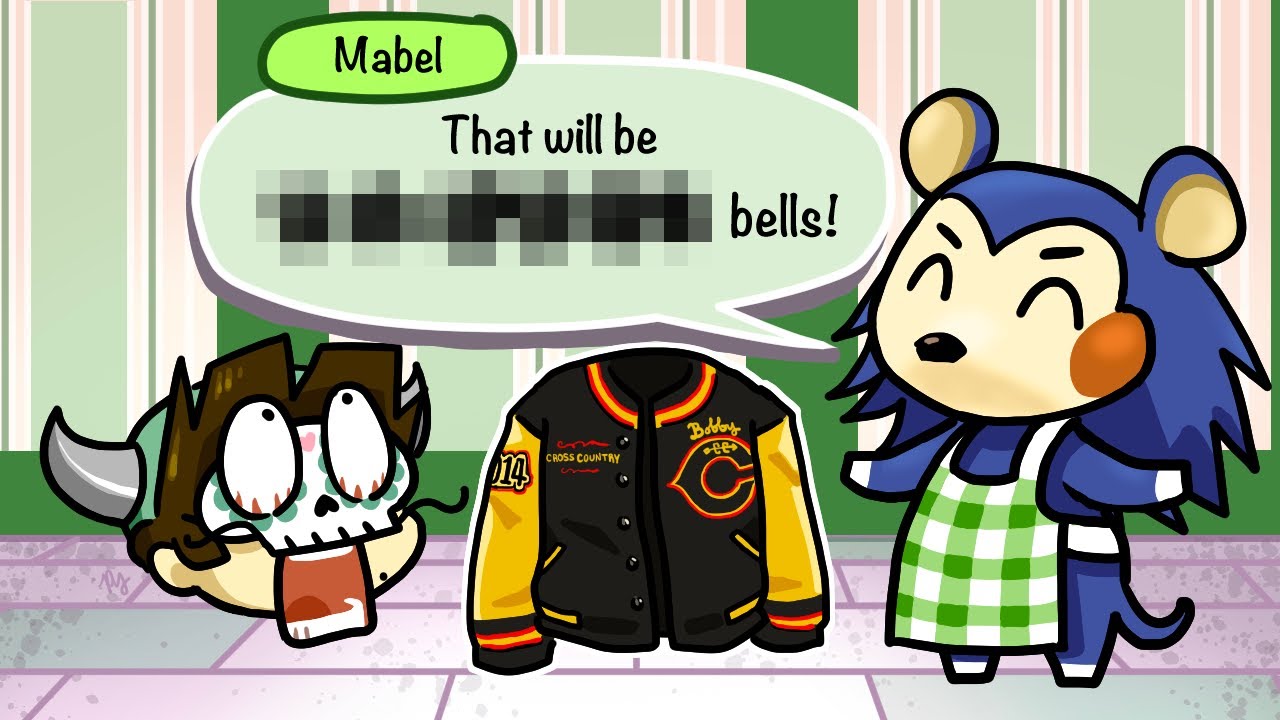 How Much Did Mabel Charge Me to Recreate My Varsity Jacket in Animal Crossing? 🤑