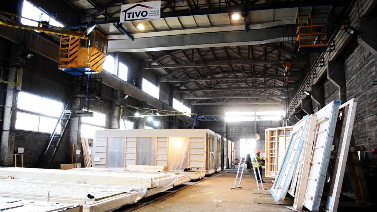 TIVO Timber Frame Modular Houses Factory
