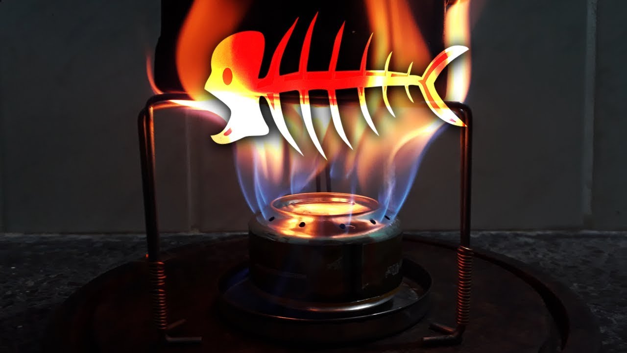 Hornillo de alcohol Casero - Outdoors - Supervivencia