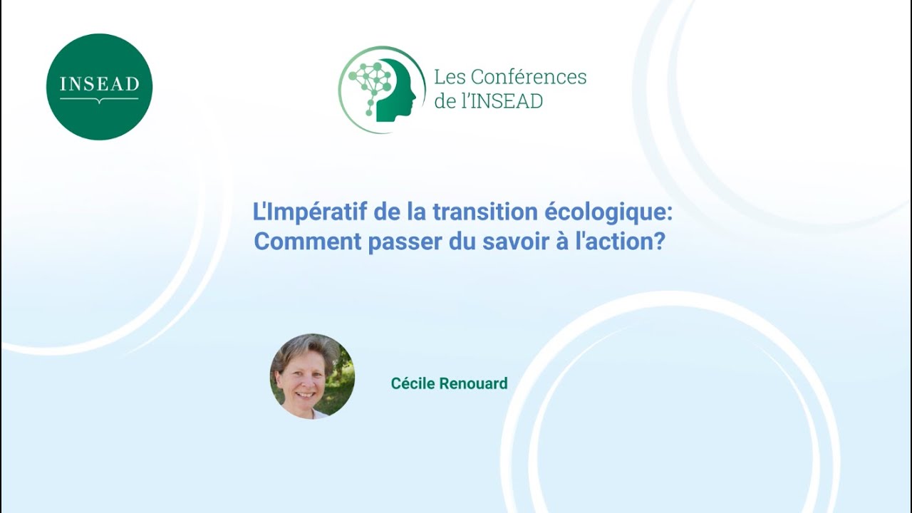 Conférence de l'INSEAD, 20/11/2025