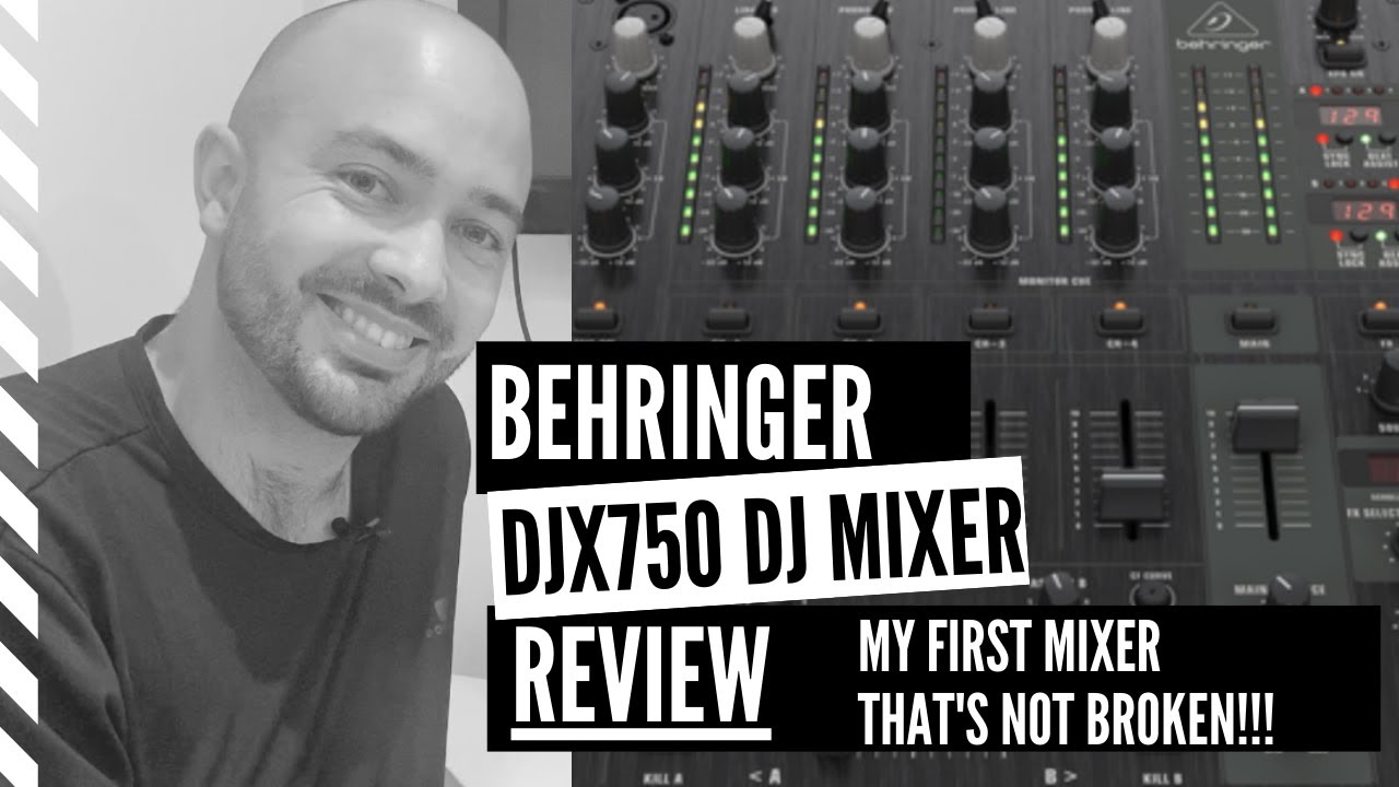 Обзор микшера Behringer DJX750: мой первый микшер, который не сломался