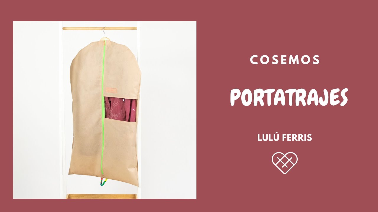 Tutorial de costura #137: Portatrajes