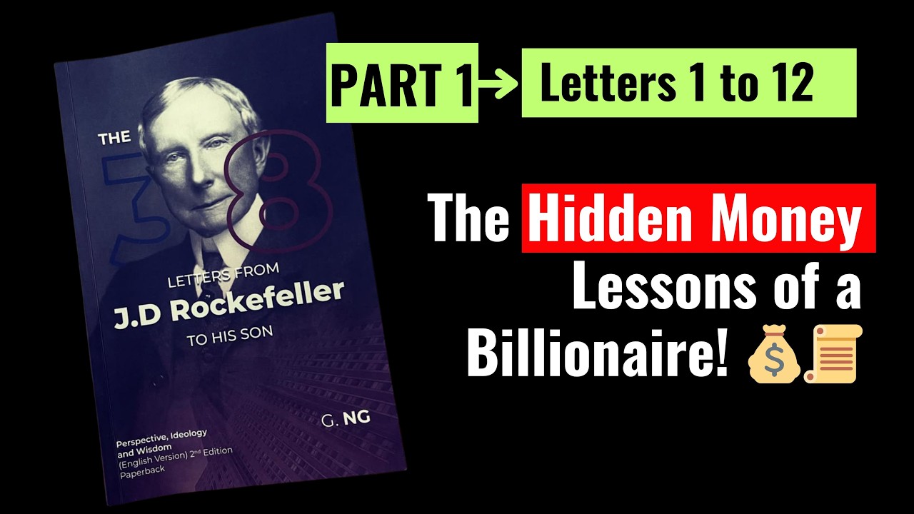 PART 1 - Audiobook - The 38 Letters from J.D. Rockefeller to His Son (Summary) [Letters 1 to 12]
