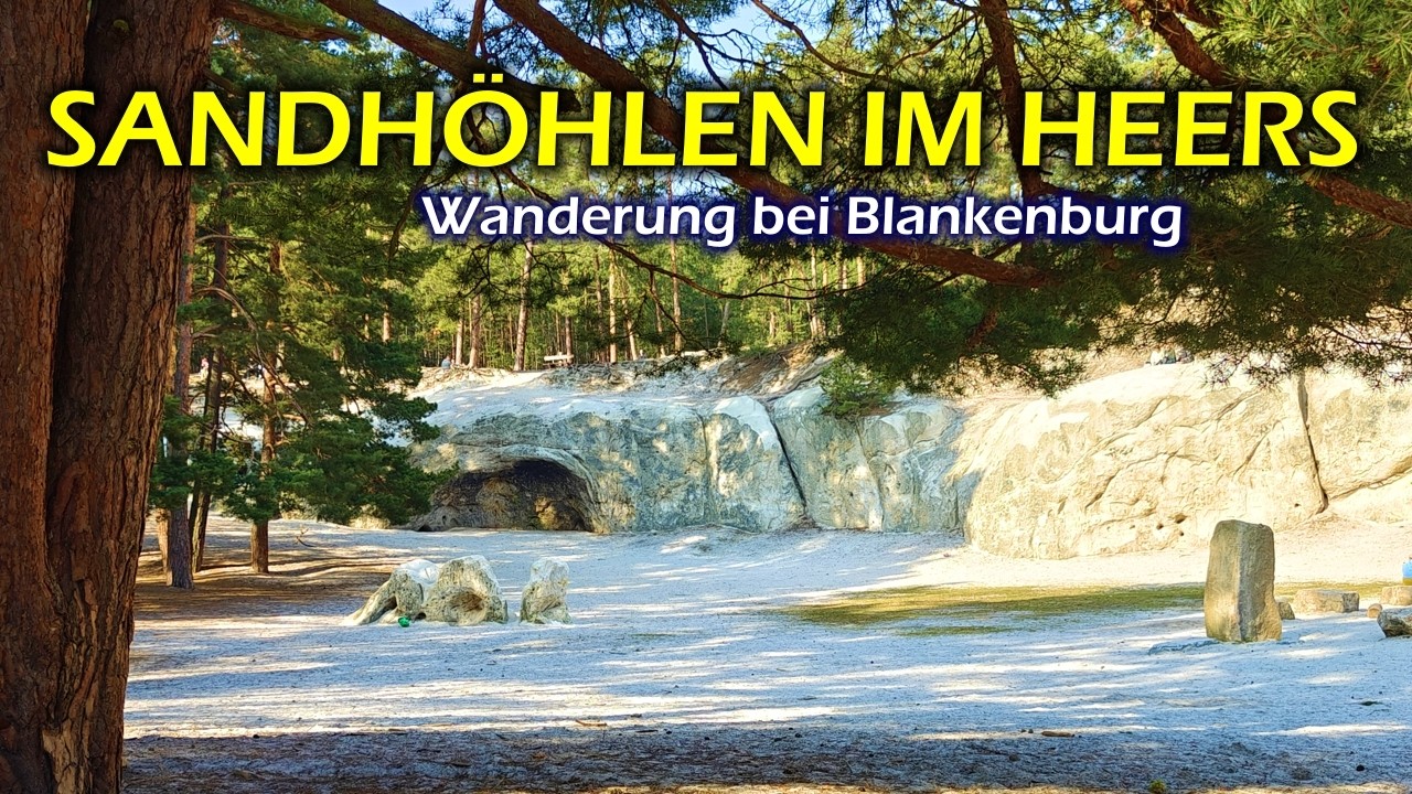 Blankenburg im Harz - Teil 1 Wanderung zu den Sandhöhlen