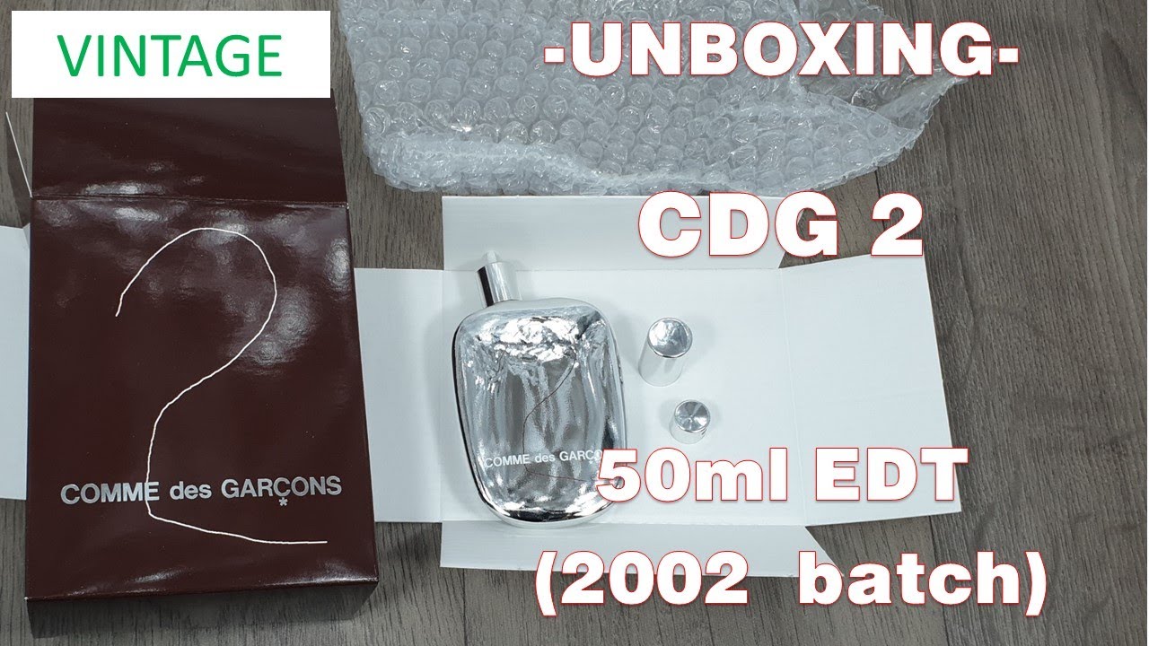 Unboxing Vintage  2 by Comme des Garcons  (2002 batch)