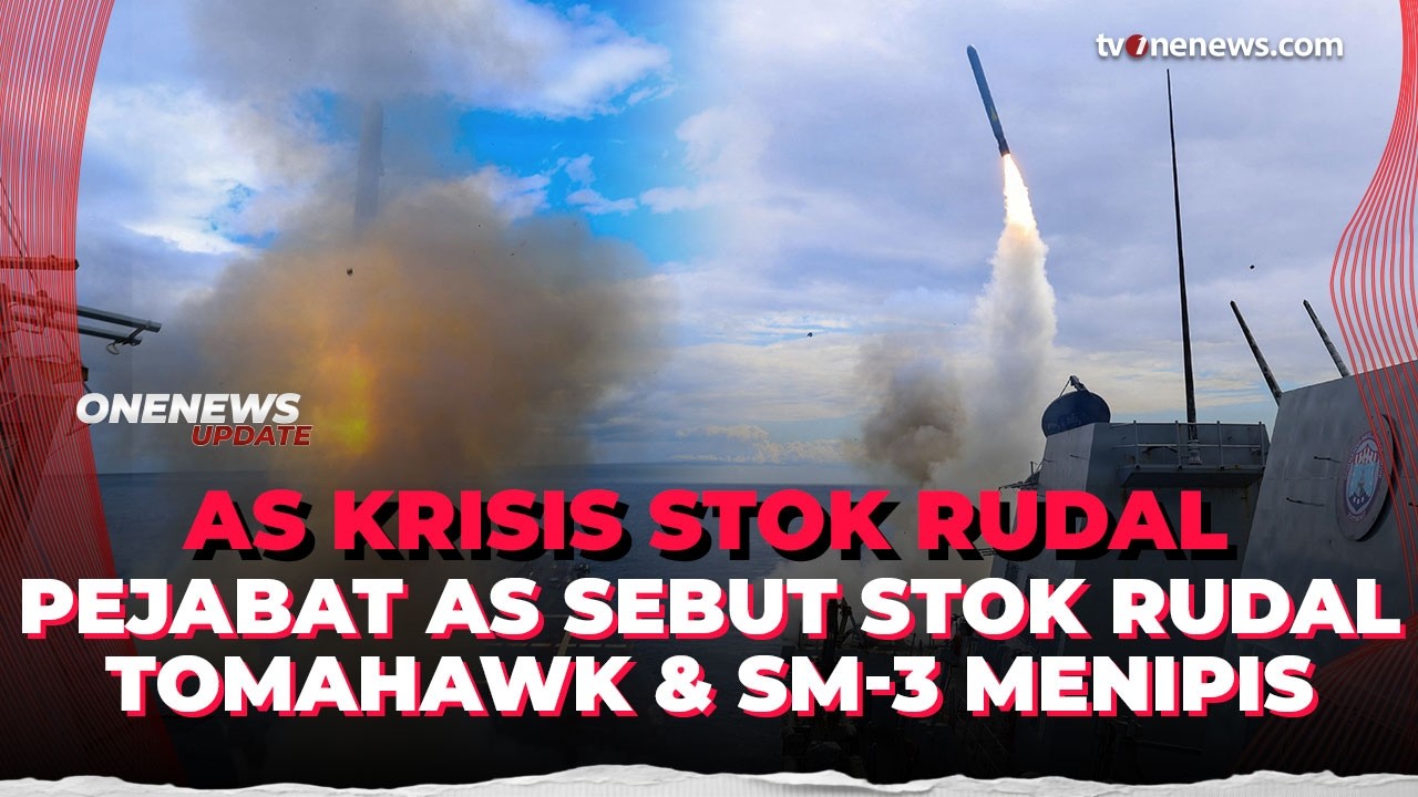 Kewalahan Lawan Iran? Pejabat AS Sebut Stok Rudal Mulai Menipis | OneNews Update