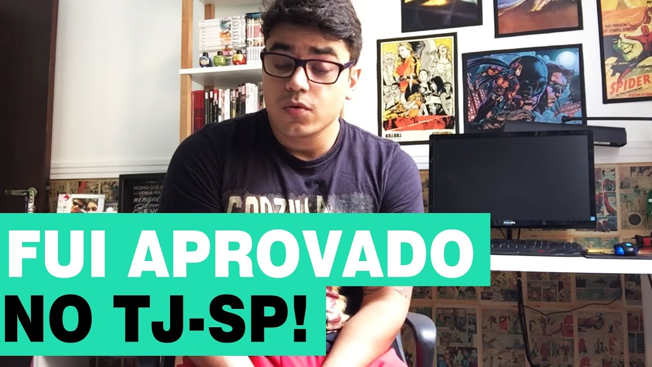 FUI APROVADO NO TJ-SP 2017! Minha história