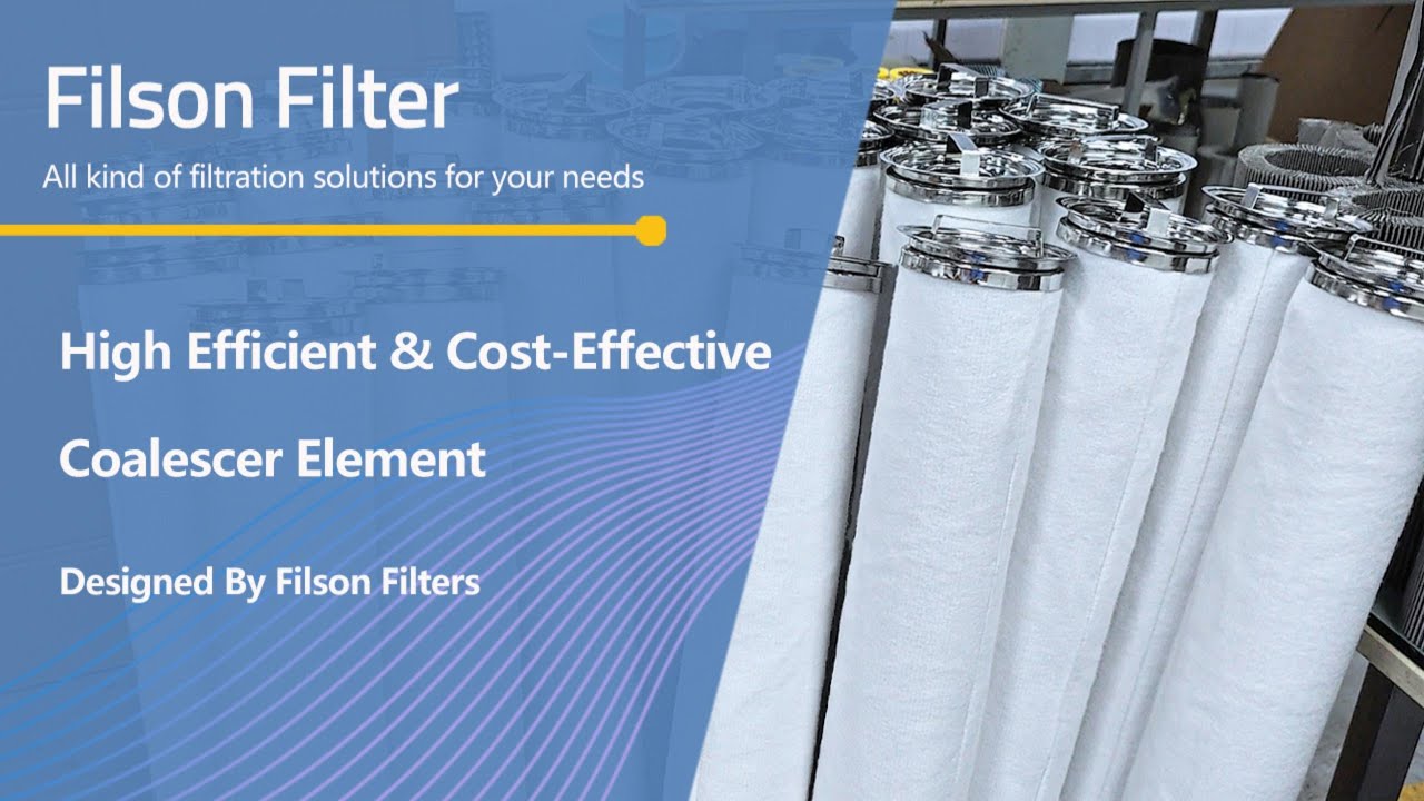 Coalescer Filter Element | High Efficiency for Separating Liquid/Liquid Mixture