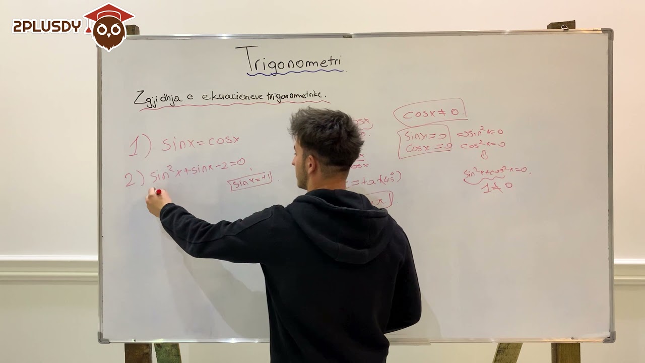 Ushtrime mbi ekuacionet trigonometrike. |M20, K3, Matematikë|