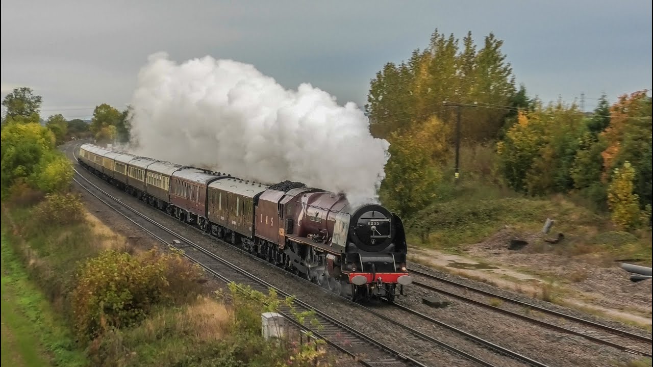 LMS 6233 -  The Duchess Is Back & At Speed ! The Midland Bristolian