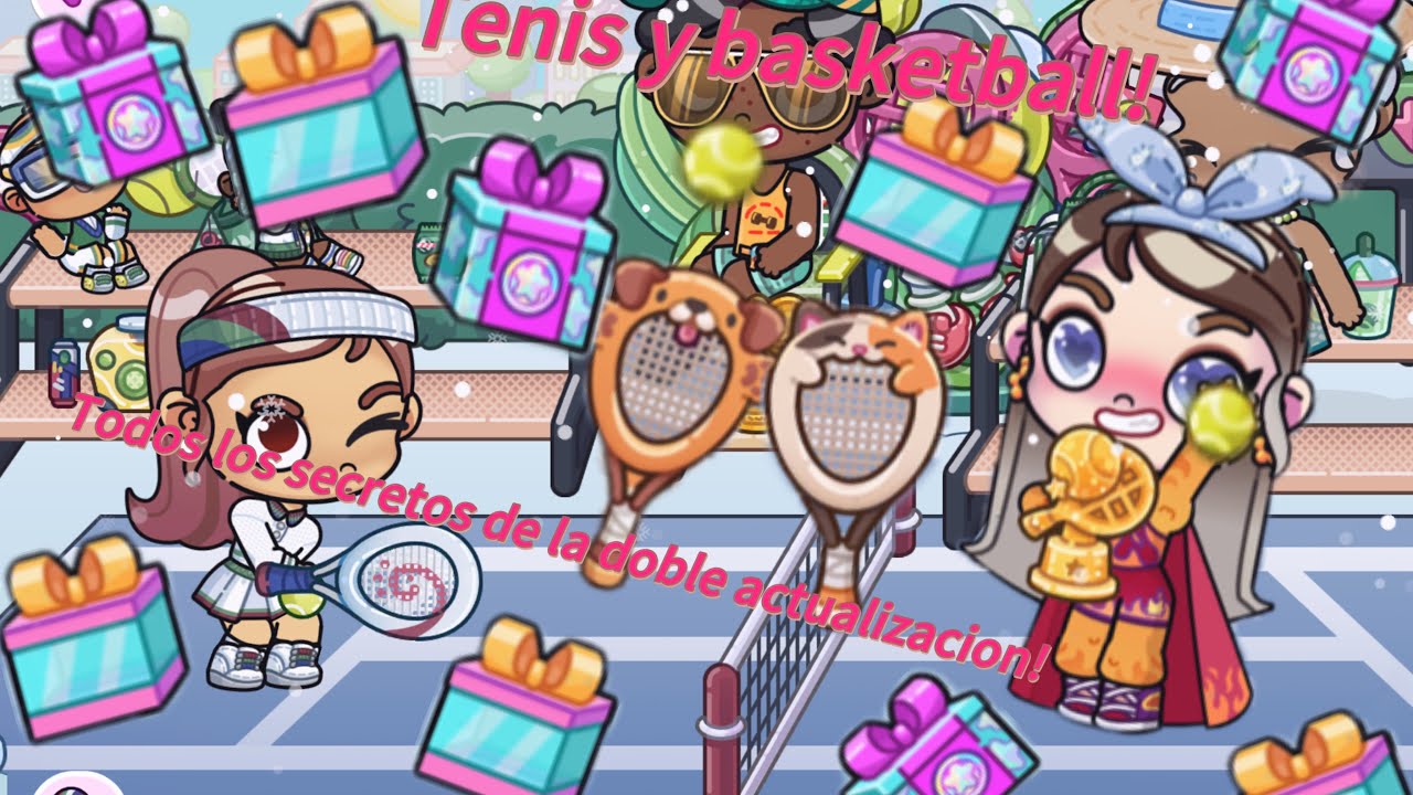 Todos los secretos de la doble actualizacion de tenis y basketball! ⛹️‍♀️🏓🎾!