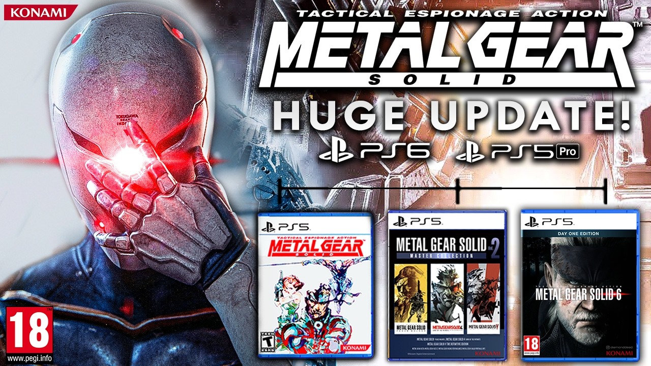 Планы Konami по Metal Gear Solid™ 2026 | Ремейк MGS 1, ремастер MGS 4 и НОВОЕ ОБНОВЛЕНИЕ!