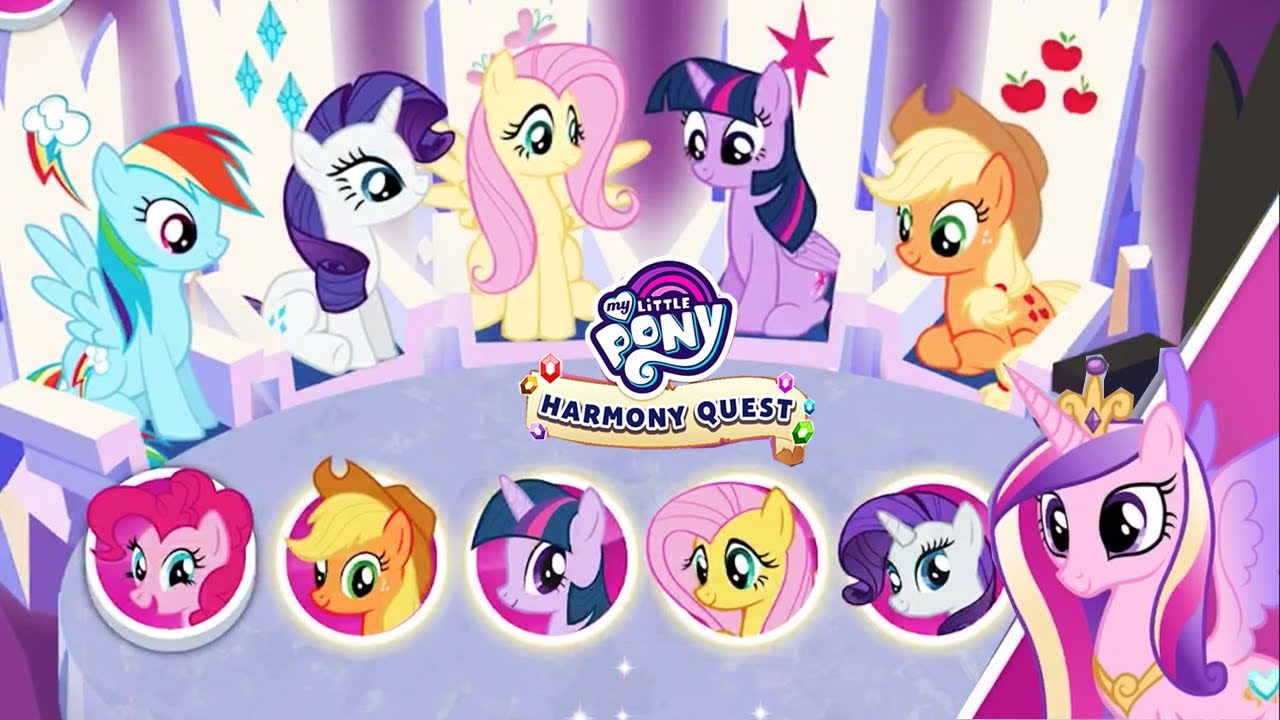My Little Pony: Harmony Quest - Princess Candance Quest Mission with 5 Ponies!