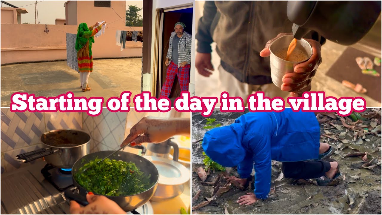 ☀️Morning Routine* The Village Vlog| Bagh Mein Ghumna, Bachpan Ke Pal Aur Hansi Ke Mausam |