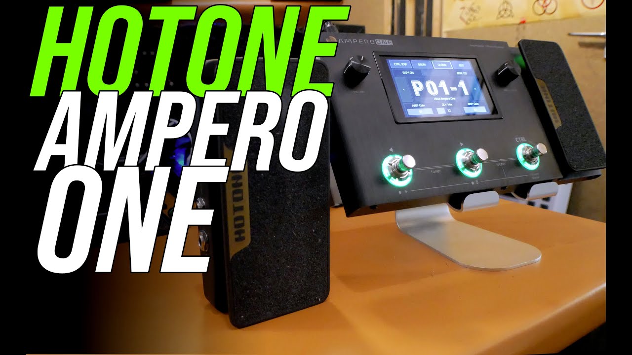 Hotone Ampero ONE and Ampero PRESS | Guitar Expression Heaven!