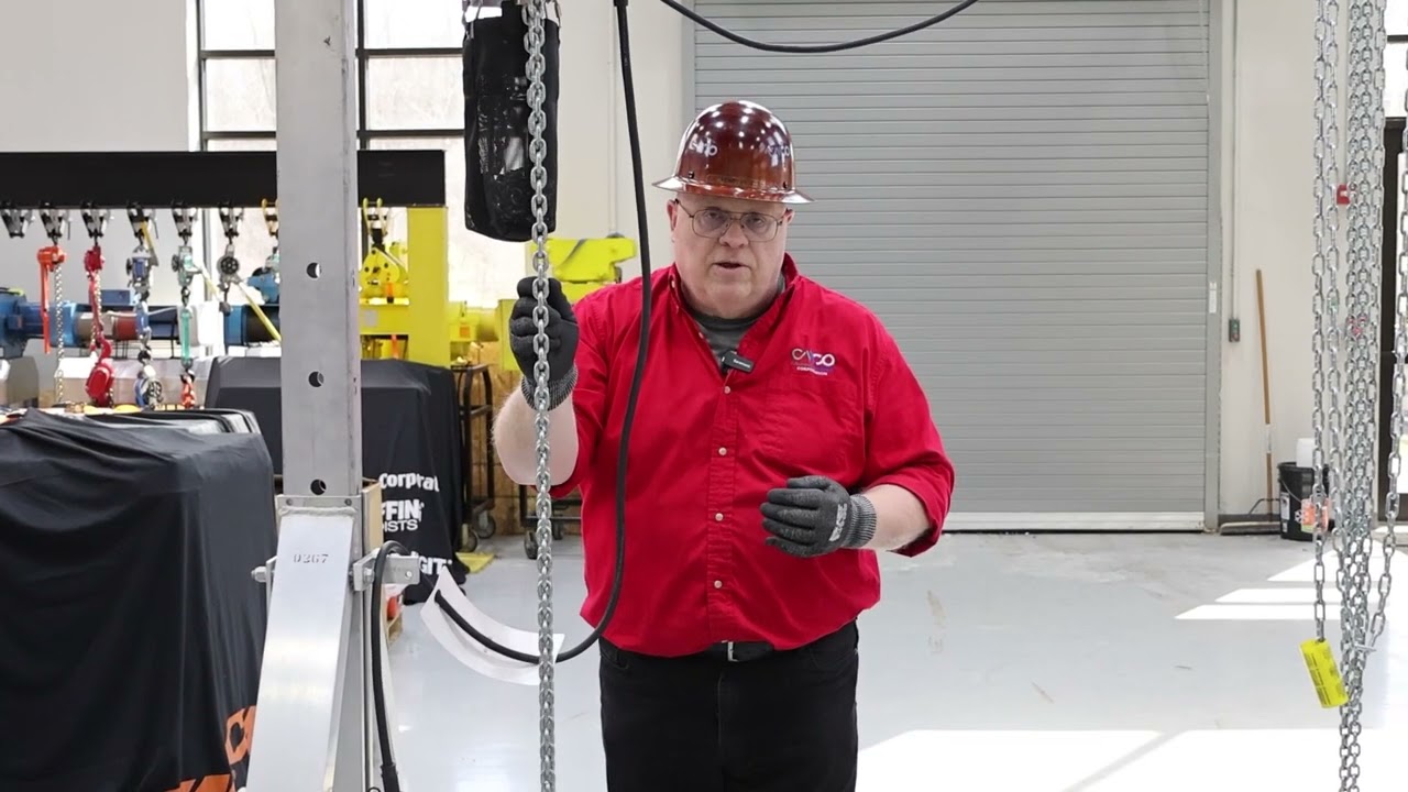 Avoid Side Pulling When Using An Electric Chain Hoist | Expert Tips from Columbus McKinnon