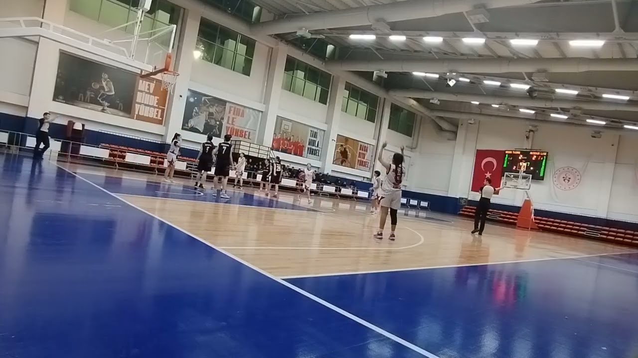 LİSELER ARASI GURUP MAÇLARI.. MERAM TİCARET MESLEKİ ANADOLU LİSESİ... 👍👏👌🏀💯