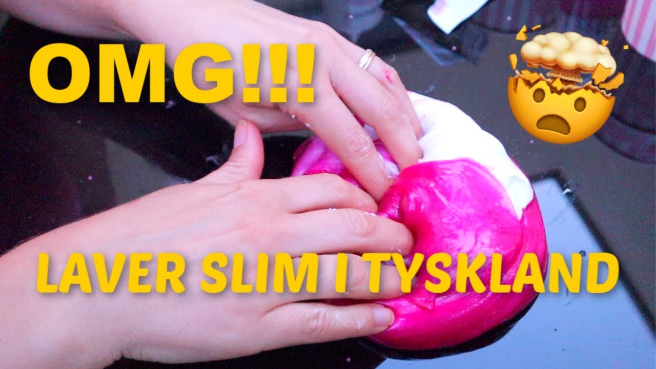 OMG laver slim i Tyskland // Tysk slim forsøg