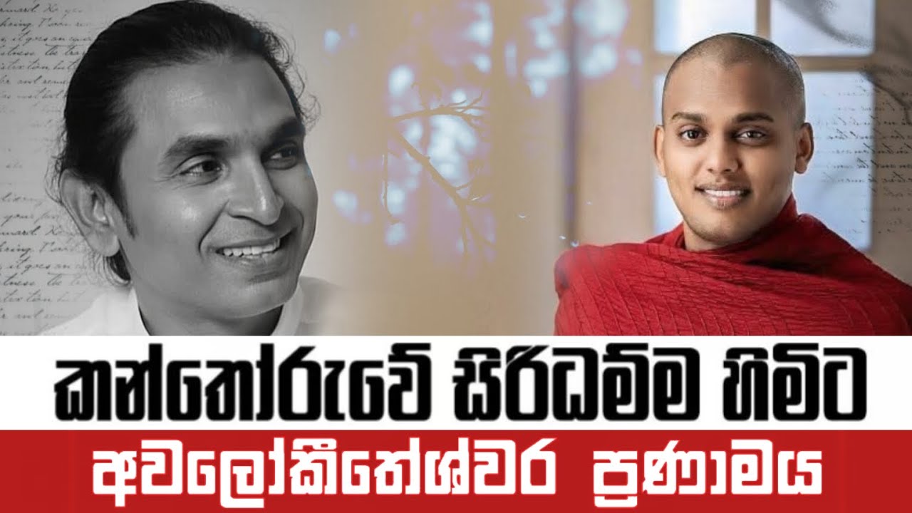 කත්නෝරුවේ සිරිධම්ම හිමිට අවලෝකීතේශ්වර බෝසතුන්ගේ ප්‍රණාමය 🙏🌹🌸 #avalokiteshwara #kathnoruwesiridhamma