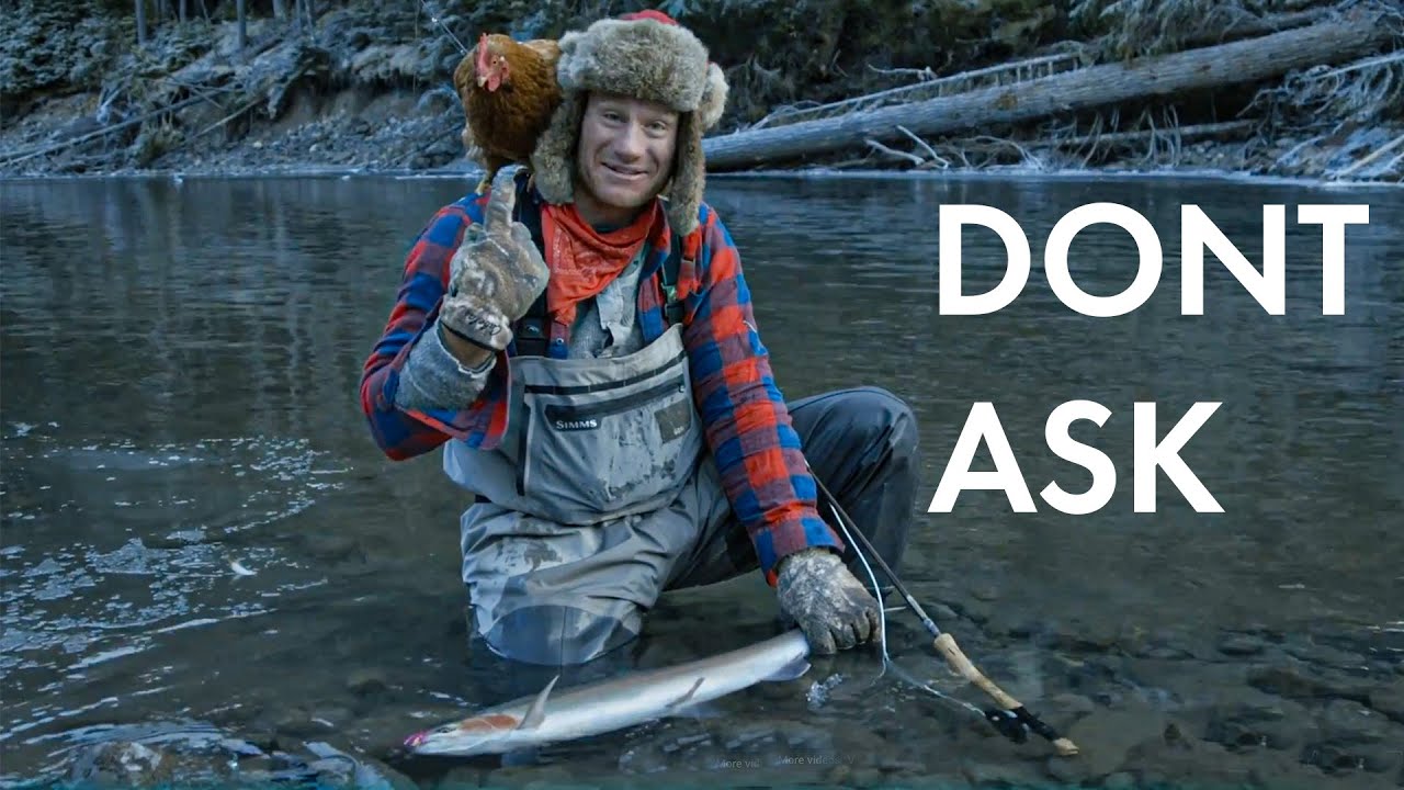 I Caught a Steelhead Fly Fishing… With a Chicken on My Shoulder