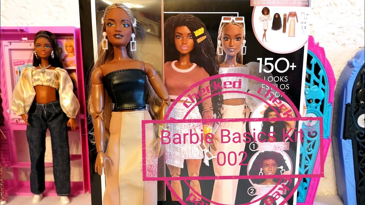 Barbie You Create Barbie Basics Kit 002