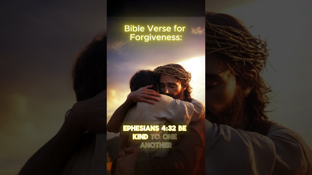Bible Verse for Forgiveness: Ephesians 4:32 #ForgivenessInChrist #KindnessAndGrace #Tenderhearted