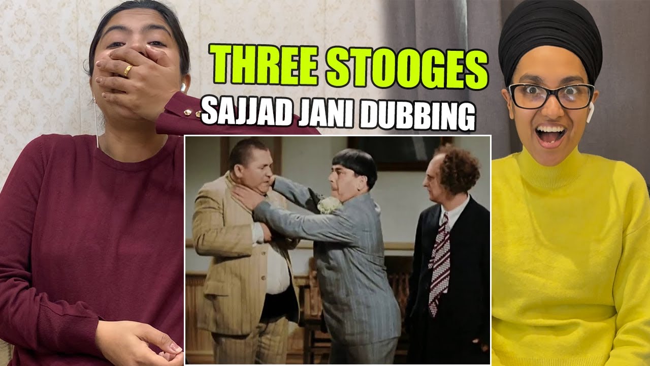 Indian Reacts To Three Stooges Punjabi Dubbed - (SAJJAD JANI)