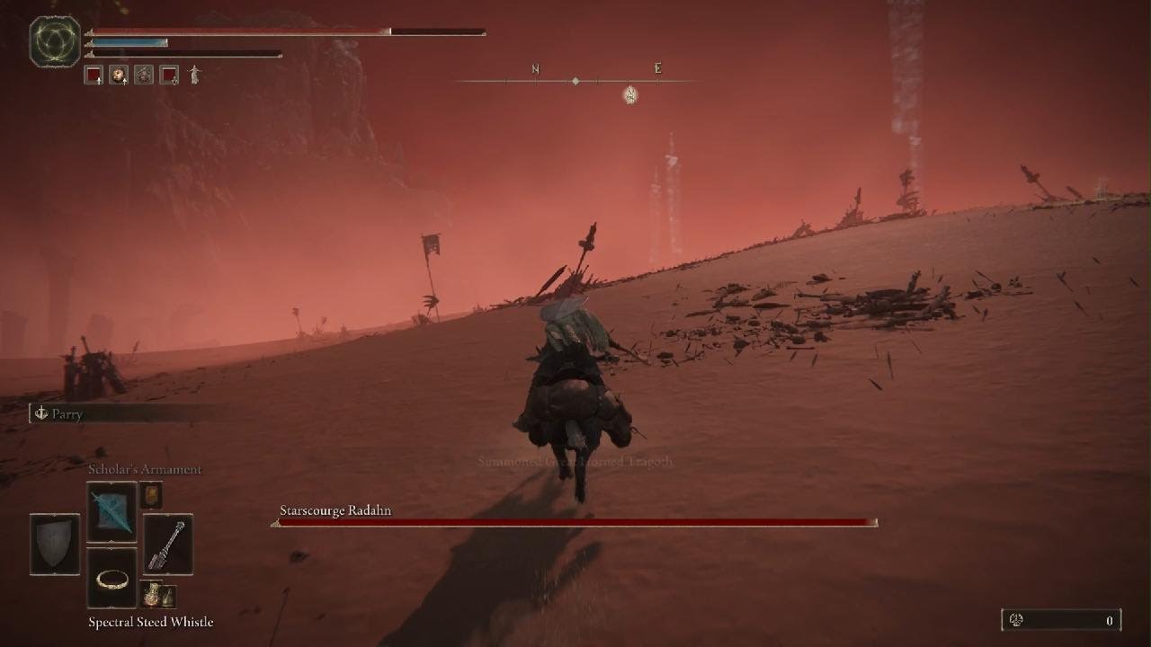 ELDEN RING big guy on little horse boss