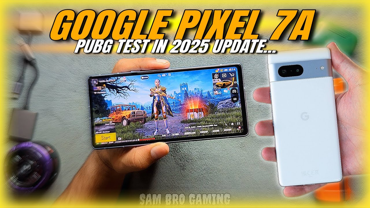 Google pixel 7A PUBG Test | After Update 2025 | Price | Graphics | Heat & Lag | Buy Or Not in 2025