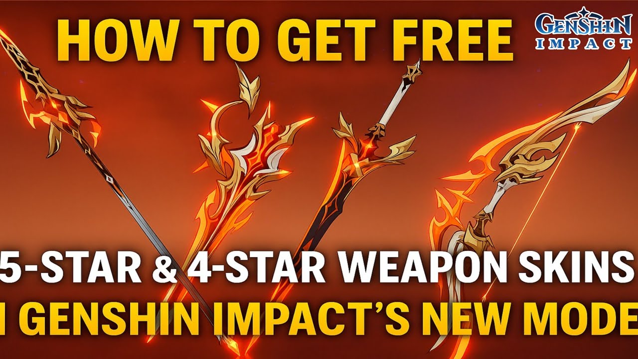 How to Get Free 5-Star & 4-Star Weapon Skins in Genshin's Impact's New Mode (Stygian Onslaught)