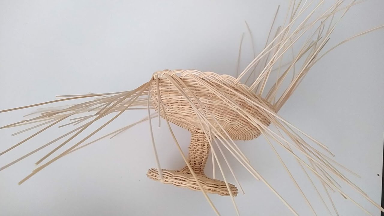 BAMBU DAN HİÇ BİR YERDE GÖRÜLMEYEN SEPET ÖRME