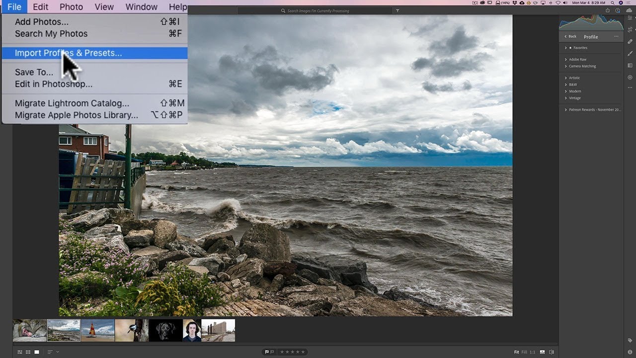 Learn Lightroom CC (Lightroom in the Cloud) - 16: Transferring 3rd Party Presets & Profiles