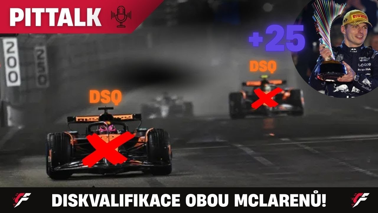 22|24 DVOJITÁ DISKVALIFIKACE MCLARENU! Max zpět v boji o titul?