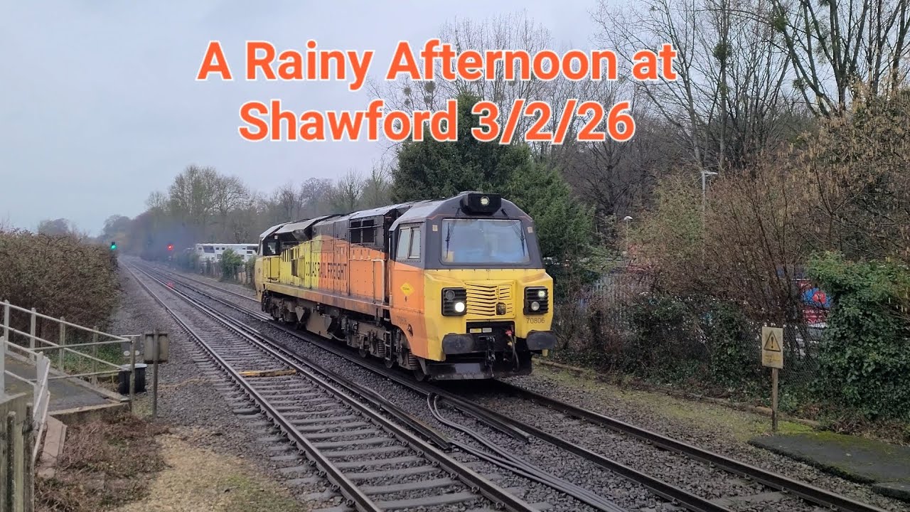 A Rainy Afternoon at Shawford 3/2/26 (4K 60fps) 